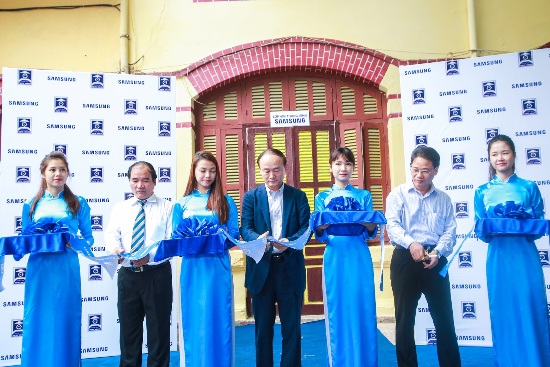 Khánh thành "Lớp học thông minh" thứ 7 của Samsung tại Việt Nam ảnh 1